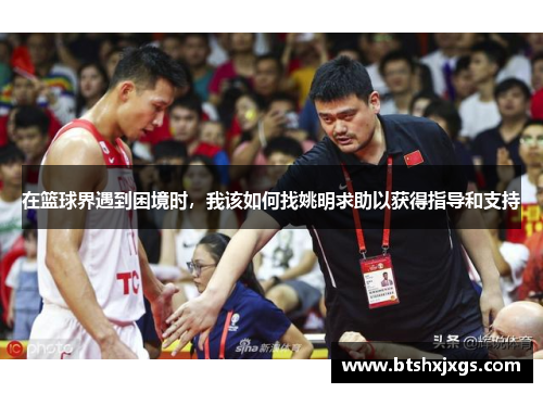 在篮球界遇到困境时，我该如何找姚明求助以获得指导和支持